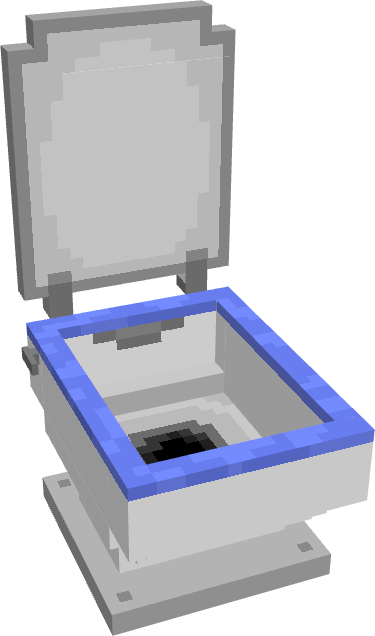 Blue Toilet
